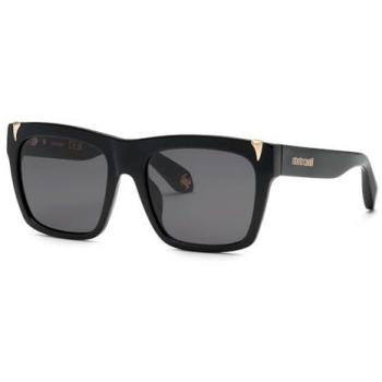 Occhiali da Sole Uomo Roberto Cavalli SRC126V 700Y Neri Fumo Squadrata