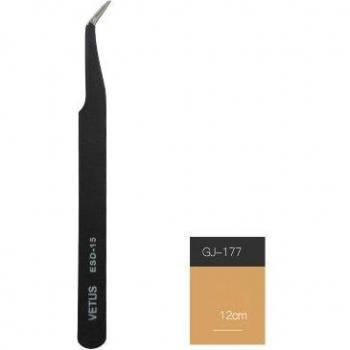 Straight Stainless Steel Eyelash Application Tweezers