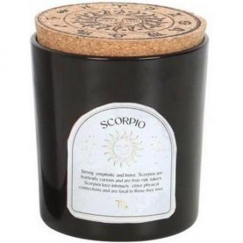 Scorpione Nero: Candela Zodiacale Oudh