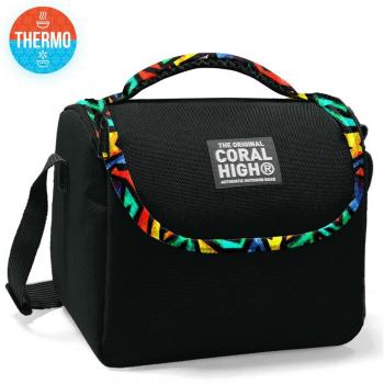 Graffiti Print Coral High Kids Thermo Lunchbox 1773