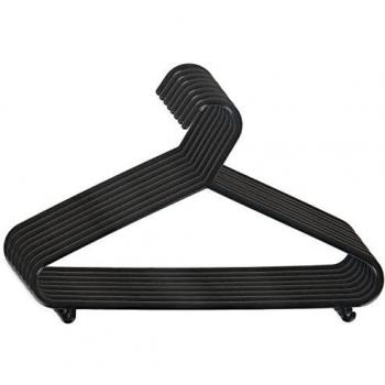 Set di appendiabiti BIECO 8 pezzi nero