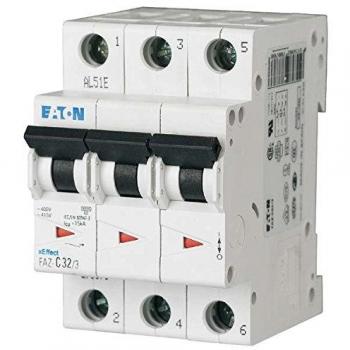 Disjoncteur 3P B-char 10A Eaton