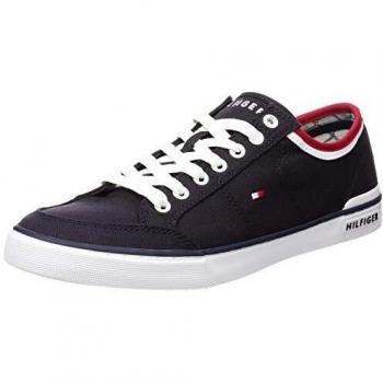 Baskets basses Tommy Hilfiger FM0FM00543 – Bleu, homme, taille 42