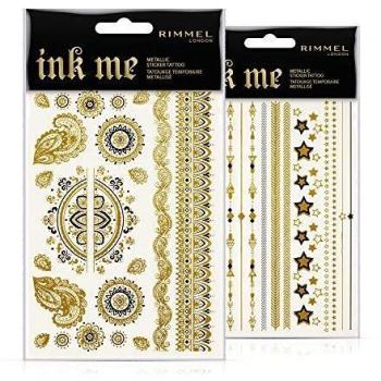 Rimmel Ink Me Metallic Sticker Tattoo Set 2 Stück 15 g