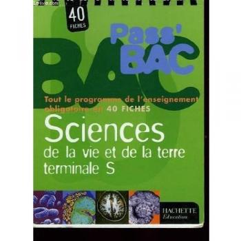 Sciences de la vie et de la terre terminale s