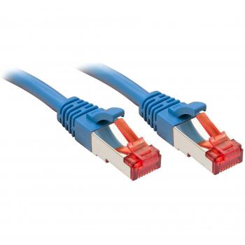 LINDY 47718 RJ45 Netzwerkkabel, Patchkabel CAT 6 S/FTP 1.50 m Blau