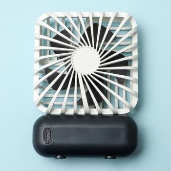 Ventilador de Mesa Portátil con USB, Ideal para Estudiantes y Viajeros