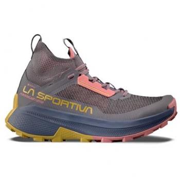 La Sportiva Prodigio Hike GORE-TEX Damen Outdoor Schuhe grau/rosa/gelb