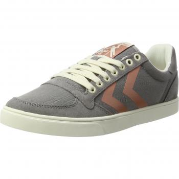 Hummel Sl Stadil Herringbone Low, Scarpe Sportive Donna, Grigio