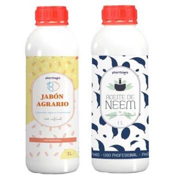 Ahorro BioHuerta 1L Jabón + 1L Aceite Neem