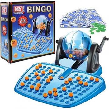 Traditional Bingo Fun Set with Revolving Machine