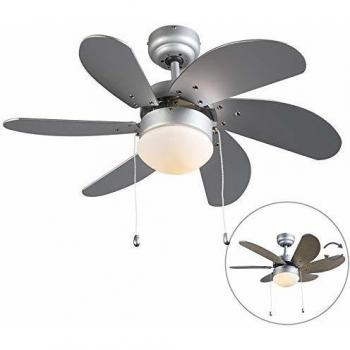 Modern Grey Ceiling Fan