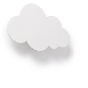 Apertura luminosa 8W per bambini Cloudy Bianco
