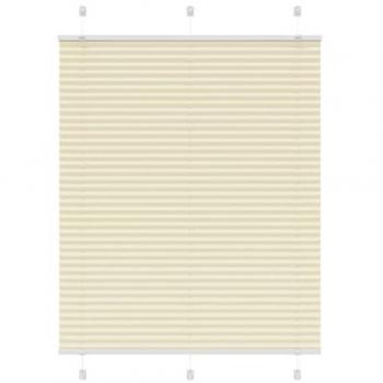 Plissada Cega VidaXL: 110x100 cm, 109,4 cm de Largura em Poliéster