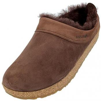 Haflinger Haflinger Snowbird Lammfell Leder Hausschuh Unisex Hausschuh