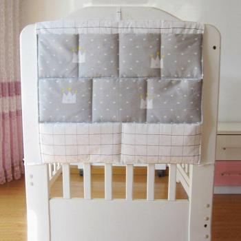 Baby Bed Toy and Diaper Organizer