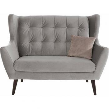 ANDAS Hemmink 2‑Sitzer – Grauer Komfort – 144 × 107 × 94 cm