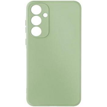 AVIZAR coque vert matcha – Silicone tactile pour Samsung Galaxy A55