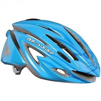 Casco Massi Carbon para Bicicleta Unisex Azul M