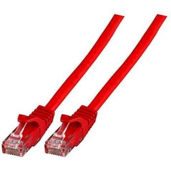 Cable de conexión CAT.6 U/UTP 1,5 m rojo