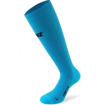 Chaussettes de compression Lenz 2.0 Merino Bleu XL