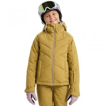 Roxy Veste de ski Enfant 14 ans Snowsylva Jaune