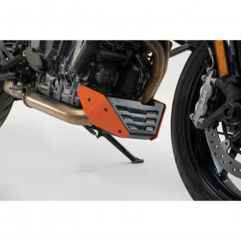 SW-Motech Bugspoiler Alu Schwarz/Orange für KTM 790/890 Duke und SM T