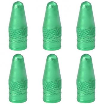 6pcs Aluminum Alloy French Valve Caps for Mountain Bike
