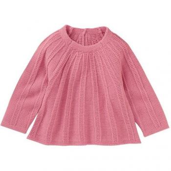 Sweat bébé fille modèle solide hiver