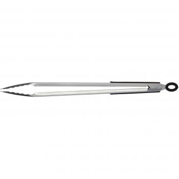 Elegant 40 cm Stainless Steel Locking Tongs for Professional Use