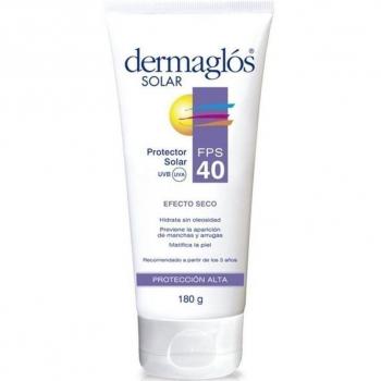Dermaglos FPS 40 Efecto Seco 180 g – Cuidado Facial