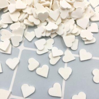 Decoración de Uñas: Rebanadas de Corazón 8mm
