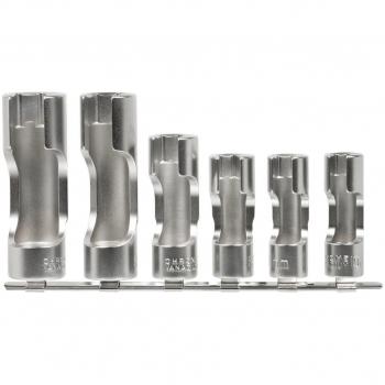Set de douilles rainurées SW-Stahl 01482L, 6 pièces