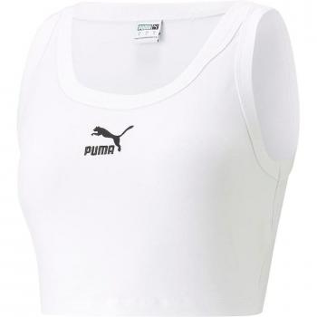 Camiseta Cropped Puma Branca Feminina XL