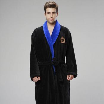 Thick Autumn-Winter Cotton Bathrobe