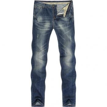 KSTUN Jeans Hombre Azul Retro Veraniego