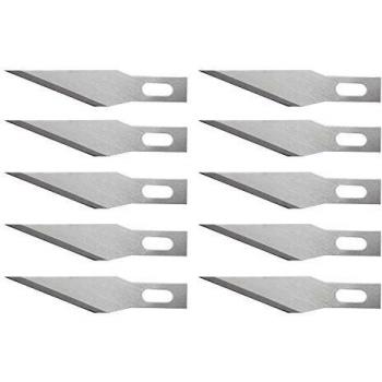 WEDO Ersatzklingen für Skalpelle und Hobbymesser, spitz, in einer Plastikbox, VE=2