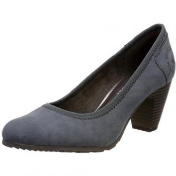 S.Oliver Damen Pumps, Modell 22404, Blau (Denim)