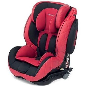 Teknofix Foppapedretti – Seggiolino Auto 1/2/3 (9‑36 kg) con Isofix e Top Theter Rosso