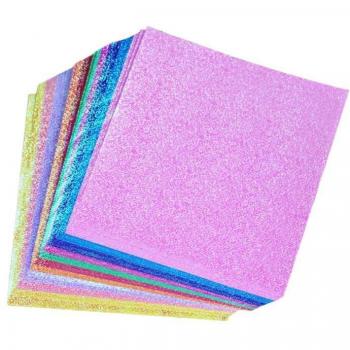 50pcs Sparkling Origami Paper Set for Kids