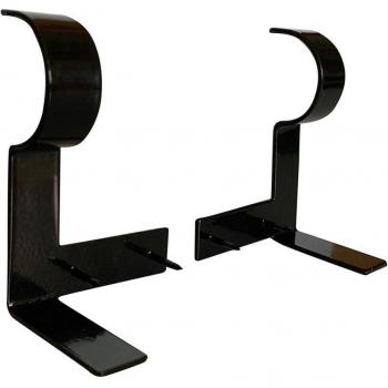 2 Pack Curtain Rod Corner Bracket Holder