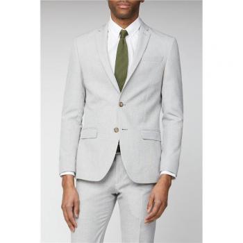 Limehaus Slim Fit Ice Grey Suit Jacket