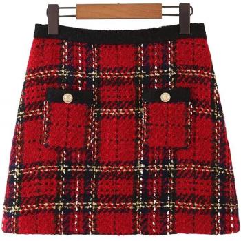 Jupe Tweed Élégante pour Femmes