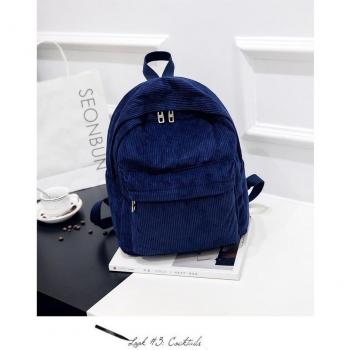 Sac d’École Chic Velours 2022