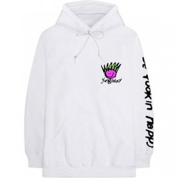 Cappuccio Yungblud Felpa Unisex per Adulti XXS Bianco