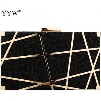 Bolso de fiesta con cadena de lentejuelas