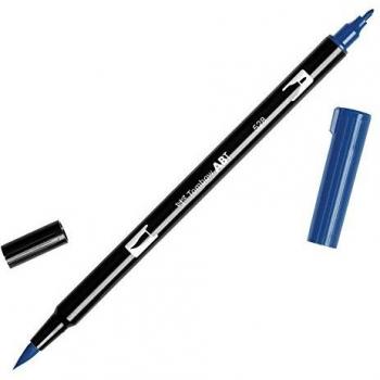 Tombow Dual Brush Pen 528 Bleu Marine Pinceau Feutre