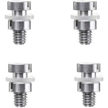 Easy Install 4pcs Metal Screws for Turntable Headshell Replacement