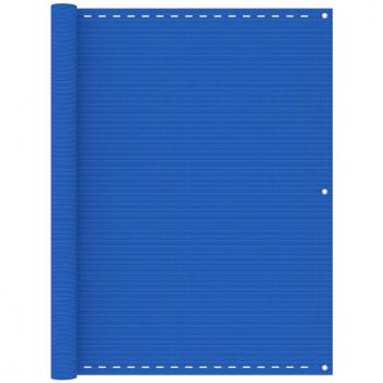 Paravento da Esterno Blu 120x300 cm in HDPE