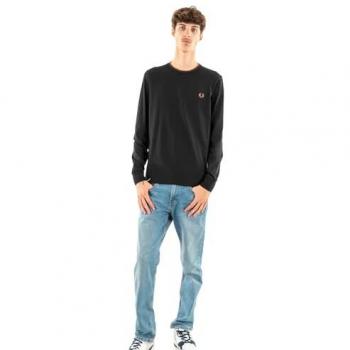 Fred Perry Men's Long Sleeve Twin Tipped T-Shirt